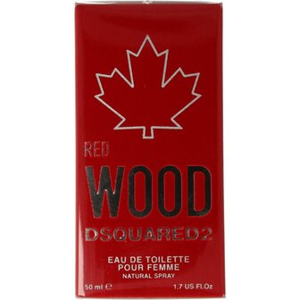 Dsquared2 red wood pour femme eau de toilette Dsquared2 50ml
