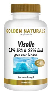 Visolie 33% EPA 22% DHA Golden Naturals 60sft