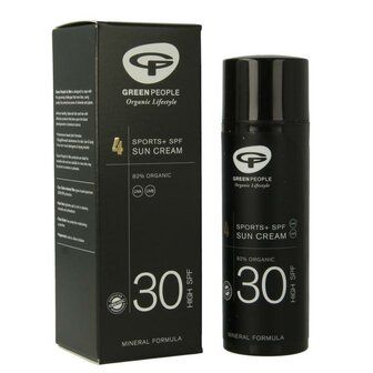 Suncream sports + SFP30 Green People 50ml