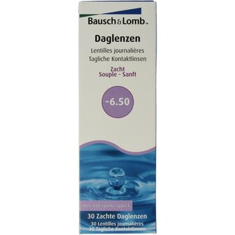 Daglenzen -6.50 Bausch &amp; Lomb 30st