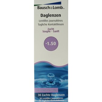 Daglenzen -1.50 Bausch &amp; Lomb 30st