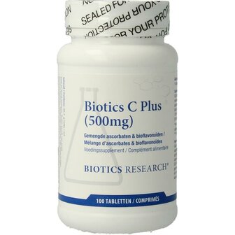 Vitamine C plus 500mg Biotics 100tb