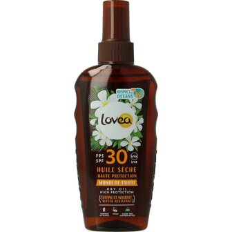 Dry oil high protect tahiti monoi SPF30 Lovea 150ml