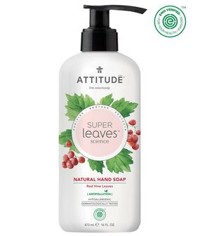 Super leaves handzeep red vine leaves Attitude 473ml