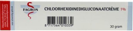 Chloorhexidinegluconaatcreme 1% Fagron 30g