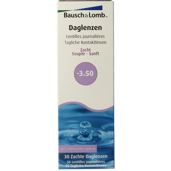 Daglenzen -3.50 Bausch &amp; Lomb 30st