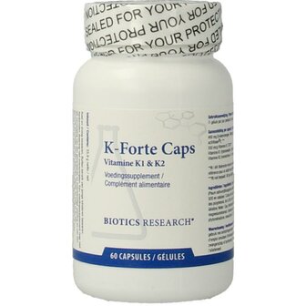 K forte caps Biotics 60ca