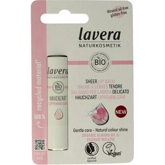 Lipbalm sheer Lavera 4.5g