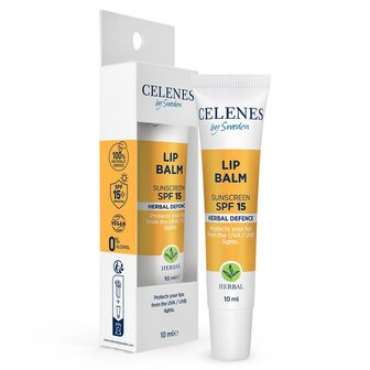 Celenes herbal lipbalm sfp15, 10ml