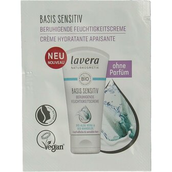 sample basis sens moist cr bio Lavera 100st