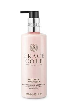 Wild fig &amp; cedar hand &amp; body lotion Grace Cole 300ml
